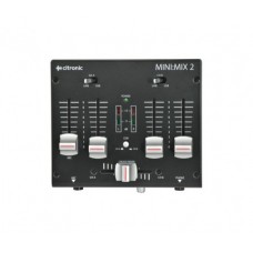 Mikšerinis pultas 2 kanalų su USB Citronic MINI:MIX-2.0 